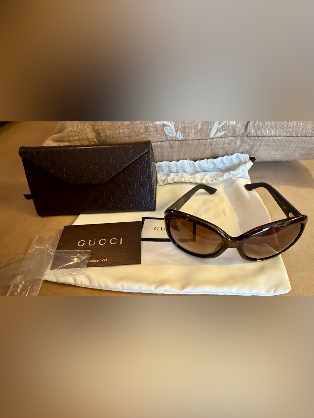 Gucci Brown Women's Sunglasses